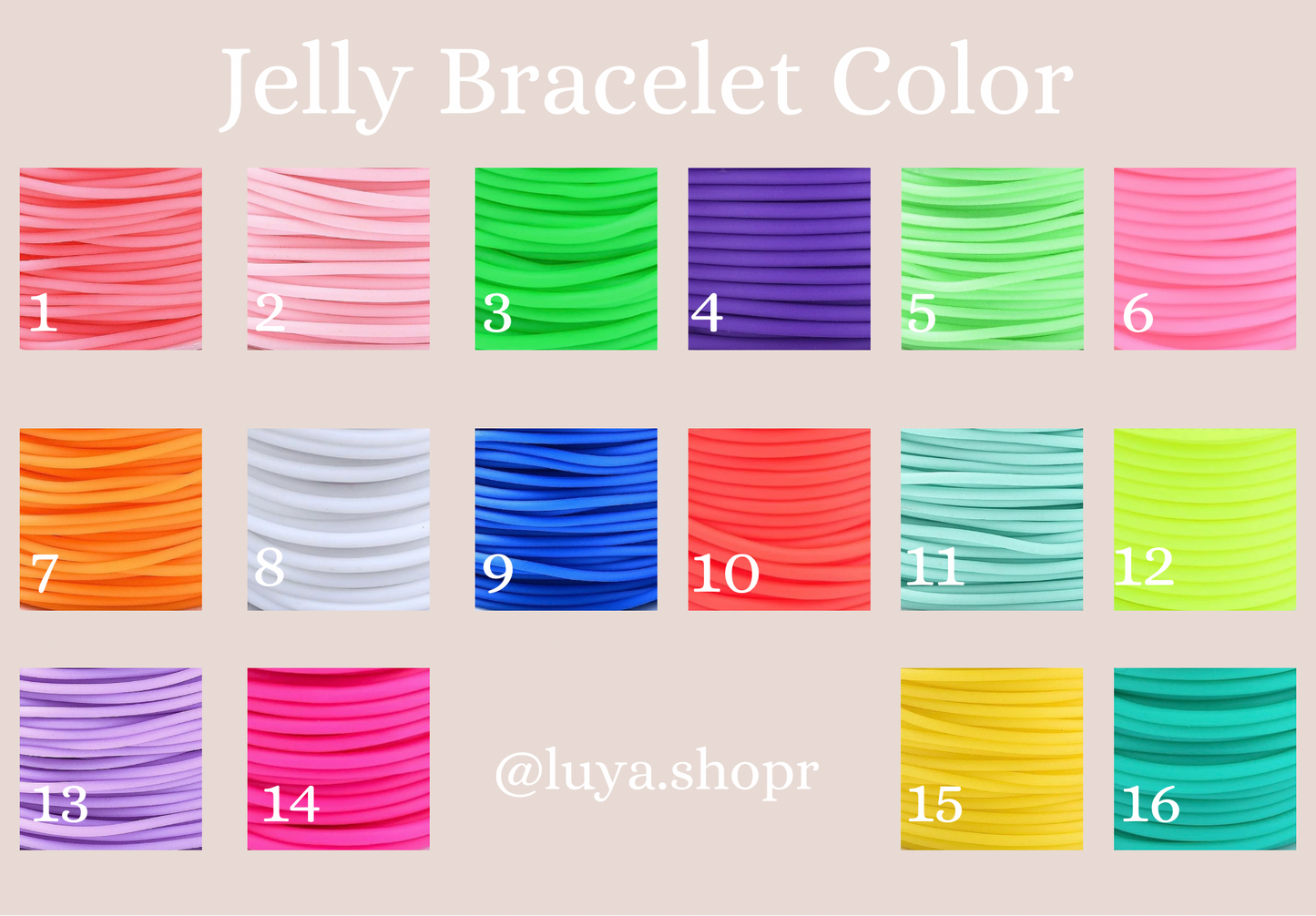 Jelly Bracelets