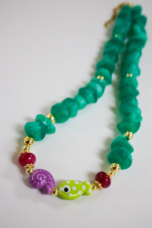Aqua Necklace